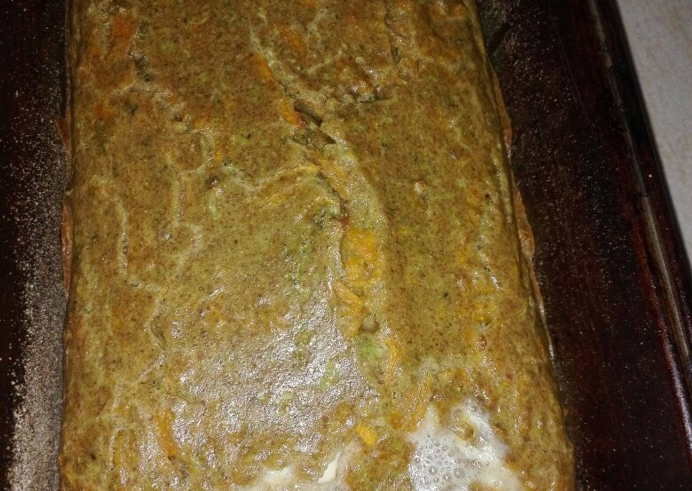 Budín de calabaza y brócoli