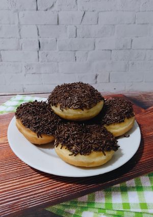 Foto resep Donat meses coklat