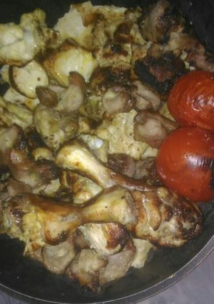 عکسی از دستور جوجه کباب