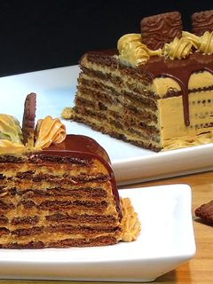 Una foto de Chocotorta, POSTRE SIN HORNO (Receta tradicional Argentina)