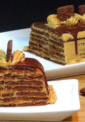 Una foto de Chocotorta, POSTRE SIN HORNO (Receta tradicional Argentina)