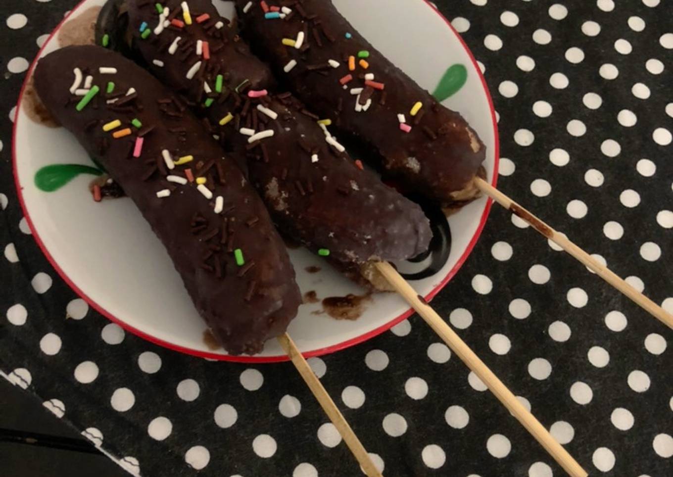 Es Pisang Cokelat