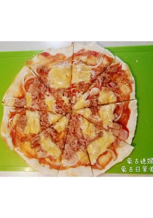 “欺騙版”披薩pizza~萬用麵糰創意料理（異國料理） 的食譜成品照片