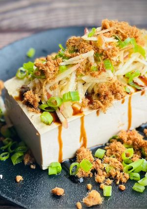 蘋果涼拌豆腐 的食譜成品照片