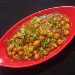 A picture of Punjabi Chole.