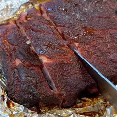 Smoked St. Louis Style Ribs on the Kamado Joe A picture of Smoked St. Louis Style Ribs on the Kamado Joe.