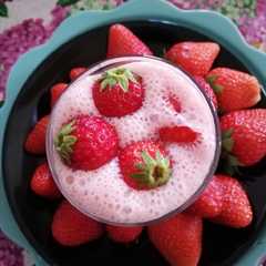 Foto di Frullato di fragole