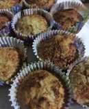 Muffins de avena y coco