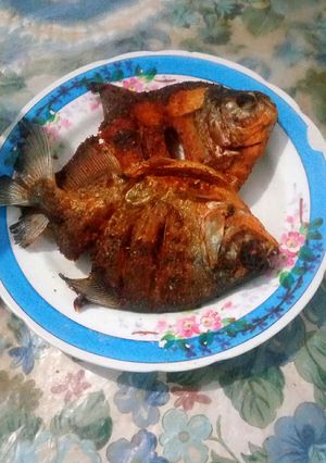 Foto resep Ikan Bawal Goreng Kering