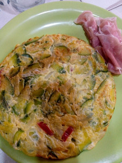 Una foto de Tortilla individual de zapallitos