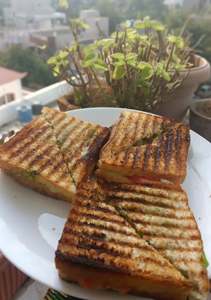 A picture of Veg Sandwich.