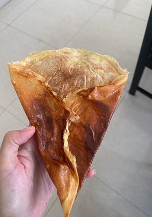 Foto resep Crepes susu kedelai (gluten free,flour free)