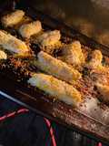 Crispy cheddar garlic chicken tenders