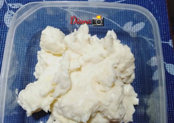 Cream cheese home made