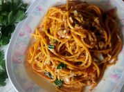 Gambar mie gomak udang