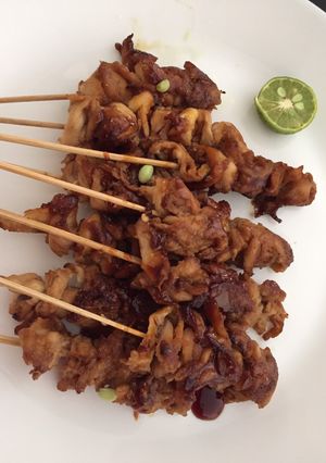 Foto resep Sate jamur tiram