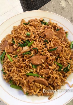 Foto resep Mie telor goreng super simple