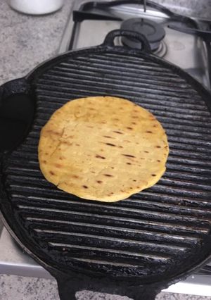 Una foto de Arepa Colombiana