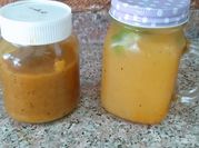 A picture of raw màngo sharbat