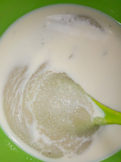 A picture of Semolina pap😋.