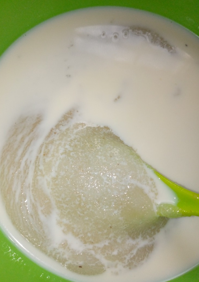 A picture of Semolina pap😋.