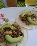 Setas en tacos