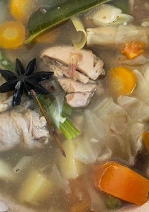 Foto resep 18. Sop Ayam Rempah ala Pak Min Klaten