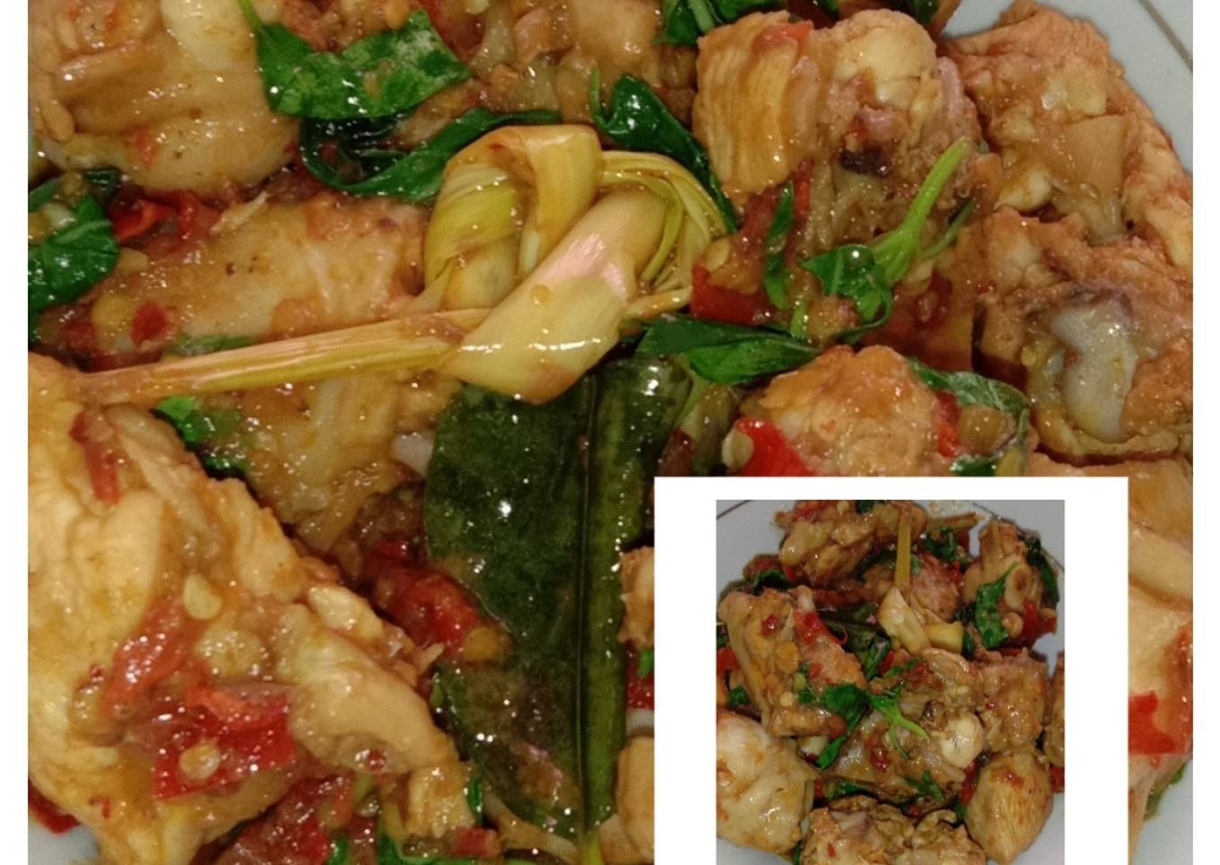 Rica rica ayam simple lezat