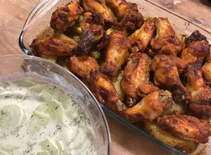 A mi BBQ csirkeszárnyunk recept fotója