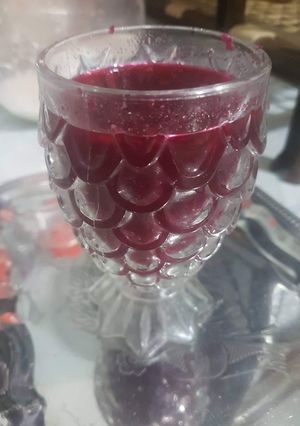 صورة لوصفة عصير البيتراف بالليمون