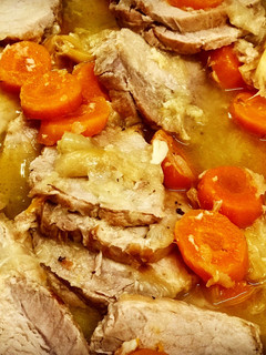 Una foto de Lomo de cerdo en salsa