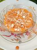 Delicious unique healthy muskmelon dry fruit halwa