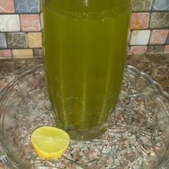 A picture of Podinay ki sharbat (Mint Drink).