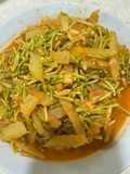 Tumis Bunga Pepaya dan labu jpn Vegan