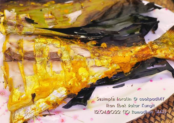 Resipi Ikan Ebek Bakar Kunyit African Pompano Rambai Landeh Oleh Sesimple Loralin Cookpad