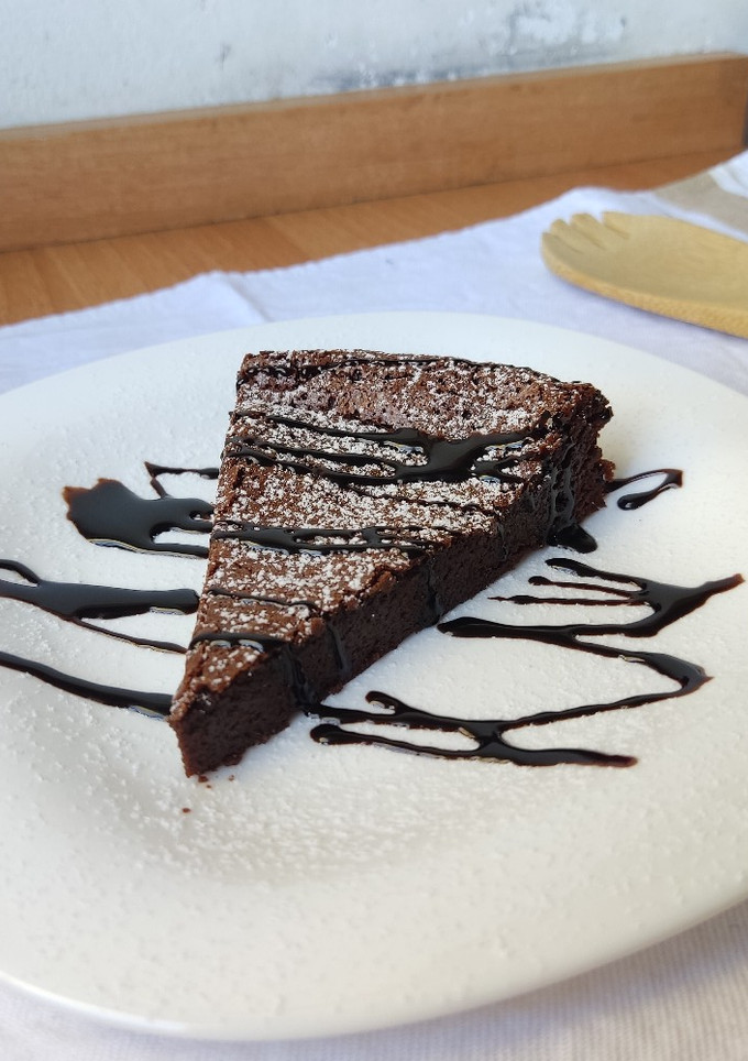 Una foto de Brownie de chocolate ¡¡Supercremoso!!