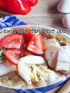 Foto resep Tumis Sawi Putih Baso Ikan