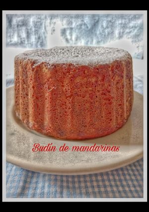 Una foto de Budín de mandarina en licuadora