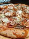 Smoked Whiskey Pizza
