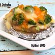 Kentang Panggang Brokoli saus keju