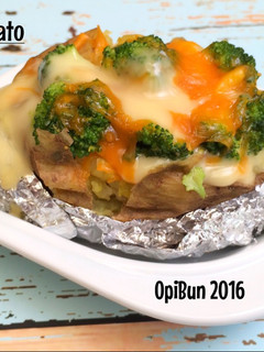 Foto resep Kentang Panggang Brokoli saus keju