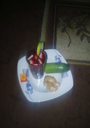 A picture of Zobo drink.