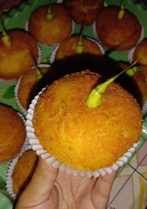 Foto resep Donat panir isi ayam jamur