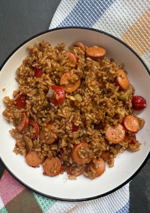 Foto resep Nasi Goreng Sosis