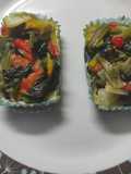 Mini plumcake con coriandoli di verdure