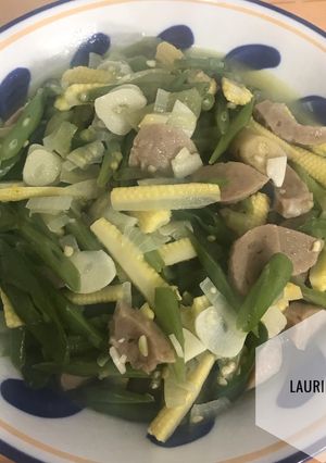 Foto resep Jagung muda putren buncis cabe ijo