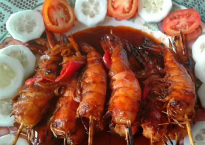 Udang Bakar Kecap Madu