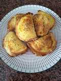Empanadas de pollo con pan de molde