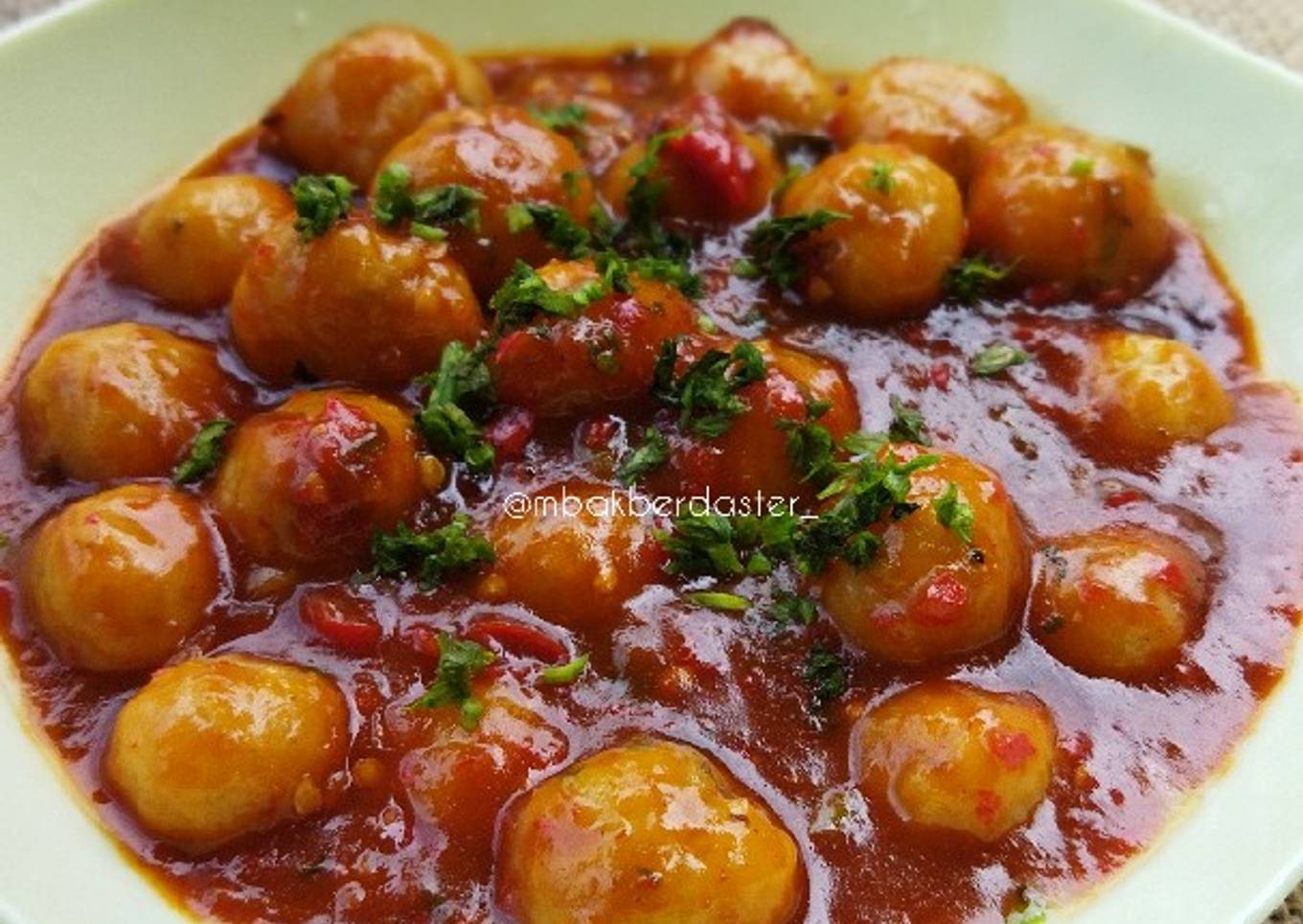 Baso Nasi Saus Tiram