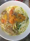 Canh bún thịt băm cà chua